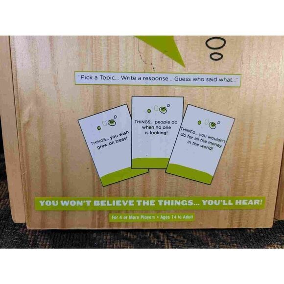 The Game of Things In Wooden Box- Discontinued by Manufacturer - Picture 3 of 8